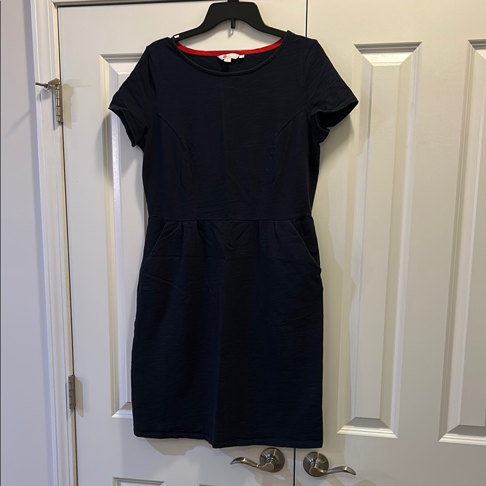 Navy Boden Knit Dress - 10